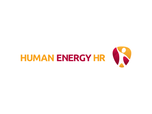 Human resources logo with the title 'Logo for a specialist recruitment company -- Human Energy HR'