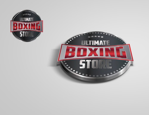 Shiny logo with the title 'This site is promting biggest boxing events to buy apparel and more'