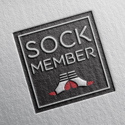 Sock design with the title 'Playful logo for a fashion brand'