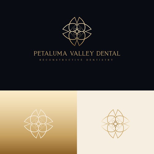 High-end brand with the title 'Elegant, sophisticated logo for high-end dentistry'