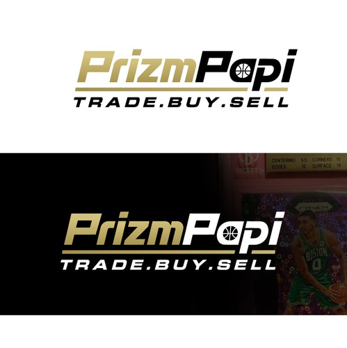 Trading logo with the title 'Bold Logo for Sport cards collector'