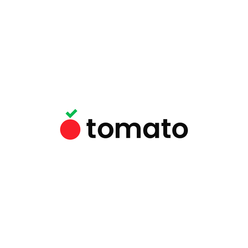Ketchup logo with the title 'tomato'