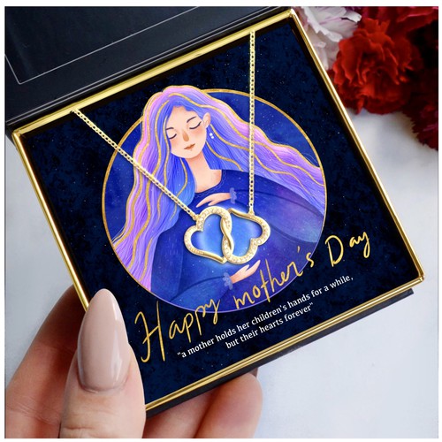 Mother design with the title 'Mother's Day Card'