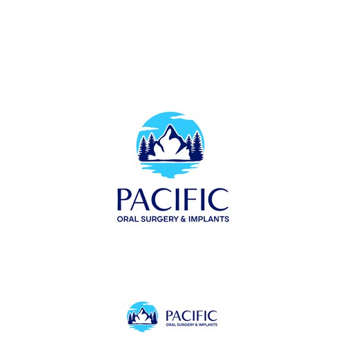 Surgical design with the title 'Pacific Oral Surgery And Implants'