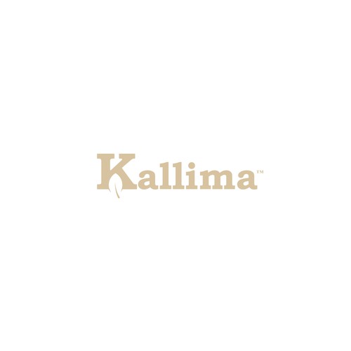 Parcel logo with the title 'Kallima "K" \ Brand Wordmark'