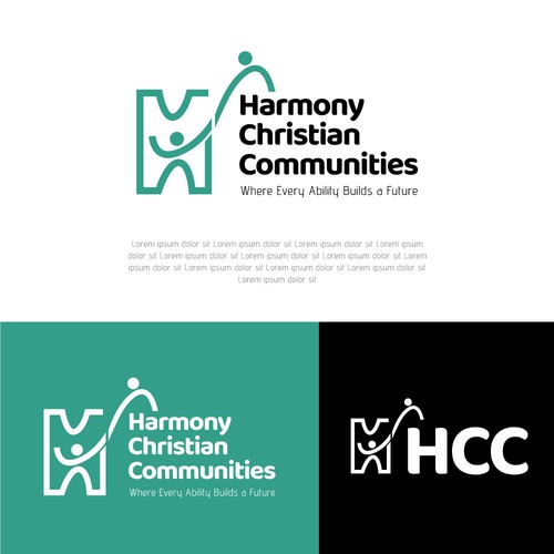 Donation logo with the title 'logo for an ngo'