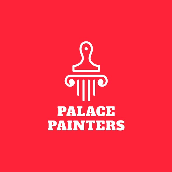 Palace logo with the title 'Creative logo for creative palace.'