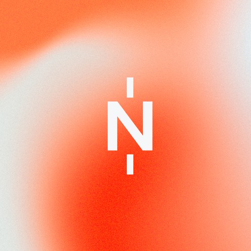 Arrow logo with the title 'Minimalist wordmark for a nordic finance company.'