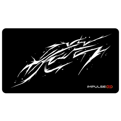 Graffiti illustration with the title 'Mouse mat design'