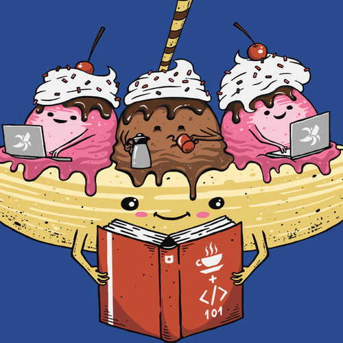 Computer t-shirt with the title 'T-shirt Design for a Programming Project'