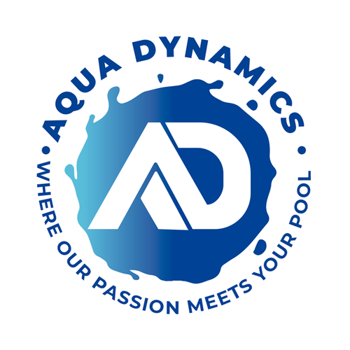 Pool design with the title 'Aqua Dynamics'