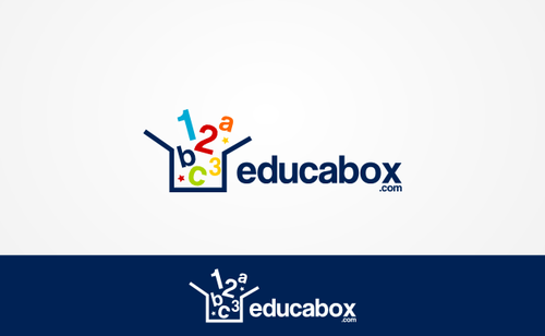Web logo with the title 'Are you a superstar designer? Help us create an awesome logo for Educabox.com - GUARANTEED PROJECT'
