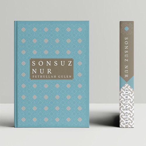 Series book cover with the title 'Sonsuz Nur'