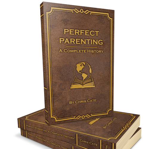 Parenting book cover with the title 'Book Cover Design for a Humorous book on parenting'