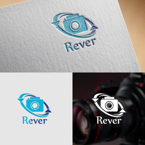 Change logo with the title 'Dslr equipment exchange logo'