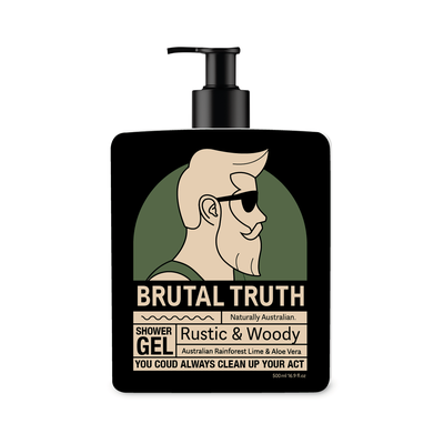 Label design for brutal truth