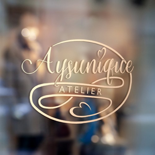 Lovely logo with the title 'Logo for Aysunique Atelier'