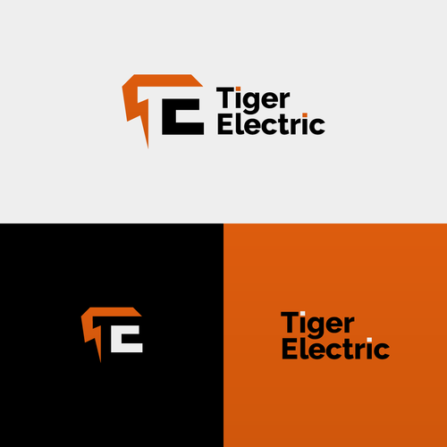 Tiger brand with the title 'Tiger Electric Logo Concept'
