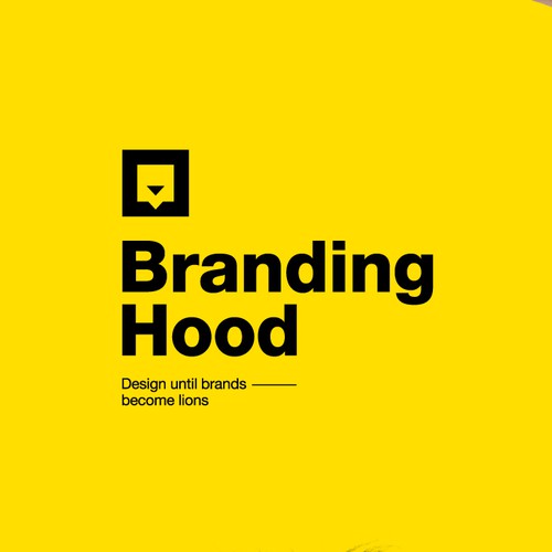 Communication logo with the title 'logo concept for communication design company'