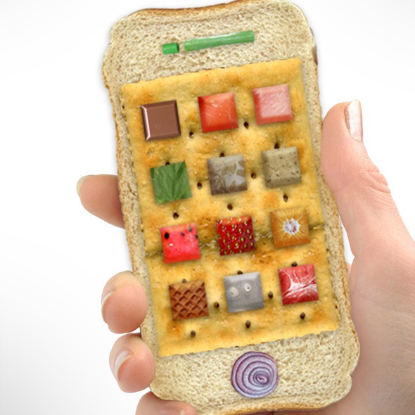 Creative-art logo with the title 'Create original Kindle book cover design'