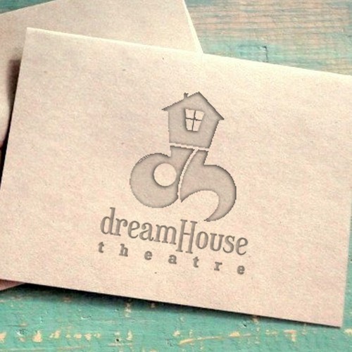 Theater logo with the title 'DreamHouse Theatre'
