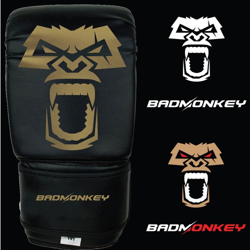 Boxing-gloves logo with the title 'BadMonkey'