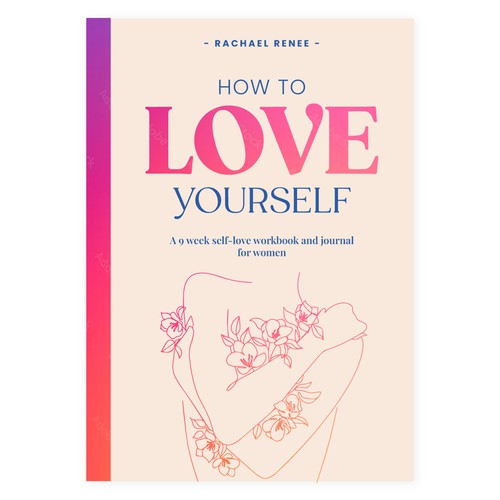 Motivational book cover with the title 'How to Love Yourself'