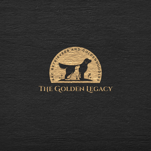 Pet brand with the title 'Logo for dog breeder.'