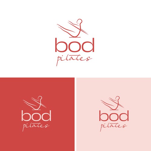 Pilates logo with the title 'Modern logo for reformer pilates'