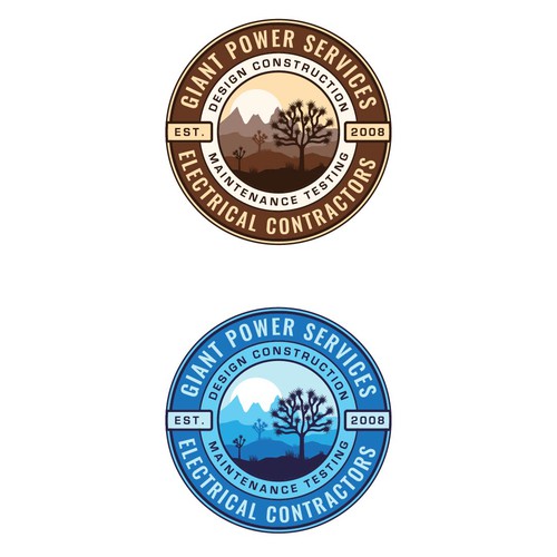 Pictorial logo with the title 'pictorial badge logo'