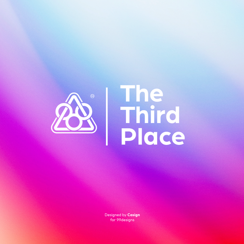 Circle design with the title 'The Third Place'