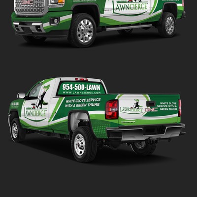 Truck for LawnCierge