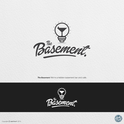 Beverage logo with the title 'The Basement'