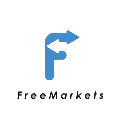 Commercial logo with the title 'FreeMarkets Logo'