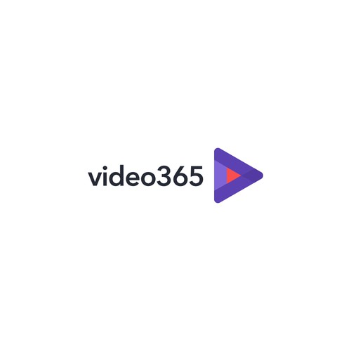 Website logo with the title 'Logo design for Video platform'
