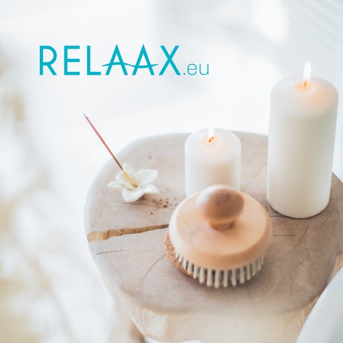 Relaxation design with the title 'Logo for Relaax.eu'