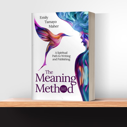 Writing design with the title 'Book Cover "The Meaning Method"'