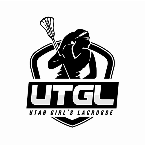 Lacrosse design with the title 'UTGL'