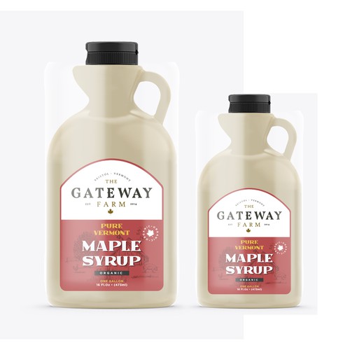 Mockup label with the title 'GATEWAY'