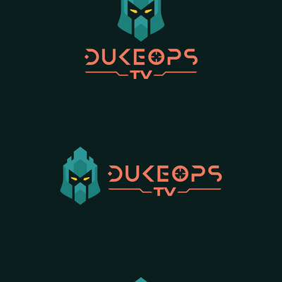 Logo Design Competitive Gaming Content Creator