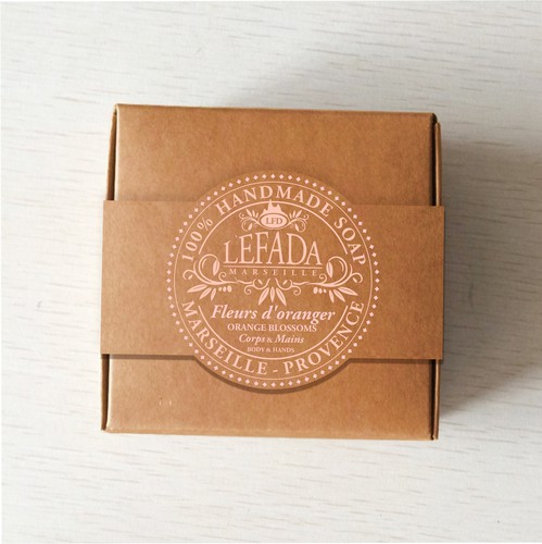 Soap design with the title 'Marseille soap'