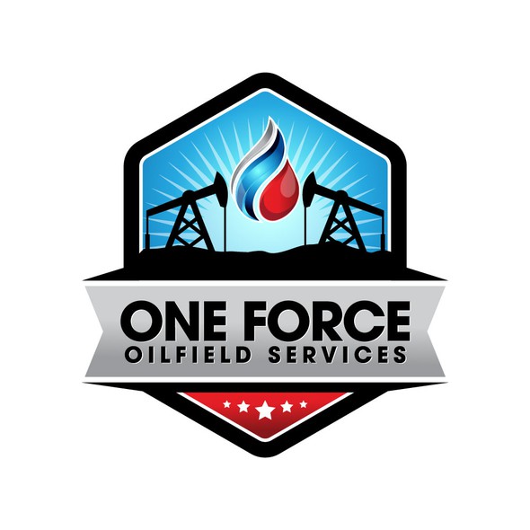 Oilfield logo with the title 'ONE FORCE Oilfield Sevices'