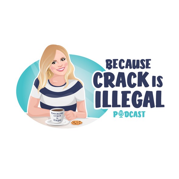 Cover logo with the title 'Logo for women podcast'