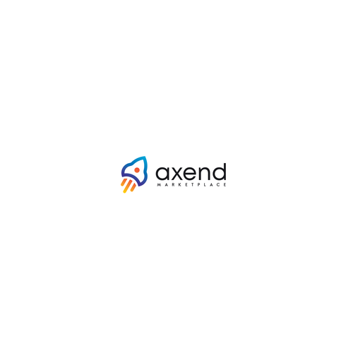 Marketing brand with the title 'Axend Marketplace logo'