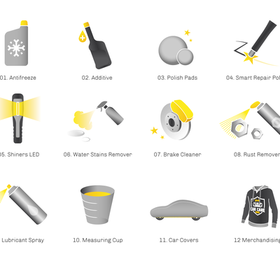Autocosmetics Icon Set