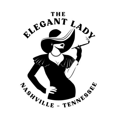 Pretty logo with the title 'Elegant logo for fashion'