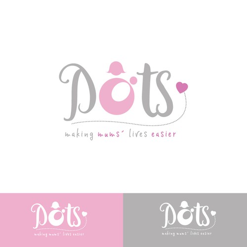 Mom design with the title 'DOTS: Making Mums´ Lives Easier'