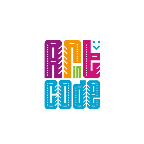 Coding logo with the title 'art coding kids'