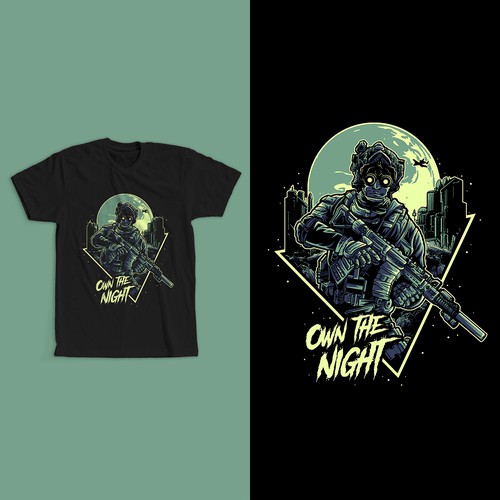 Unique Camouflage Army T-shirt Design Graphic by RaKaVect · Creative Fabrica