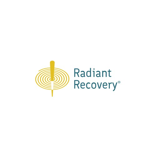 Spiral logo with the title 'Radiant Recovery'